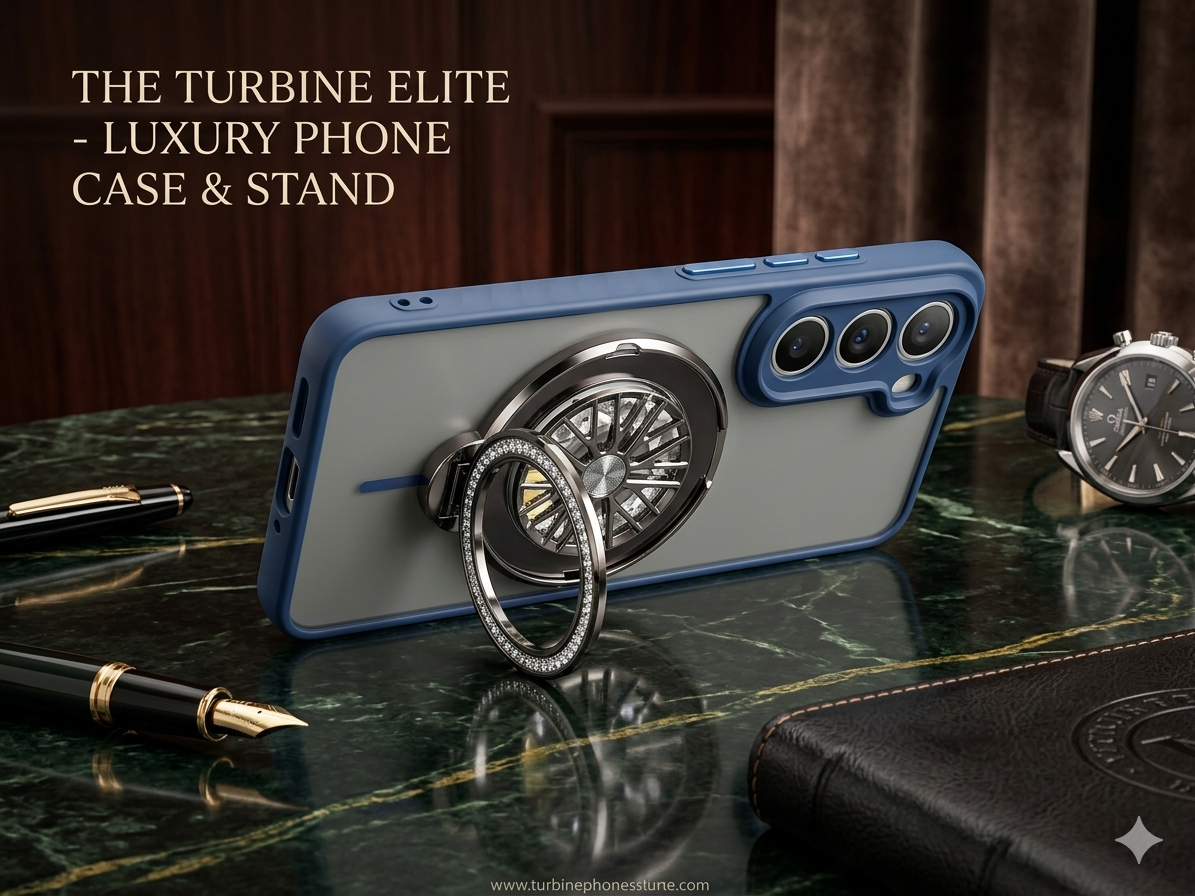 Vivo y300 5G Magnetic Ring Stand Case – FlexStand Rotating Back Cover