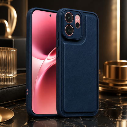 VIVO V70 / V70 Elite 5g  VELORA SERIES | Premium Leather Texture Back Cover