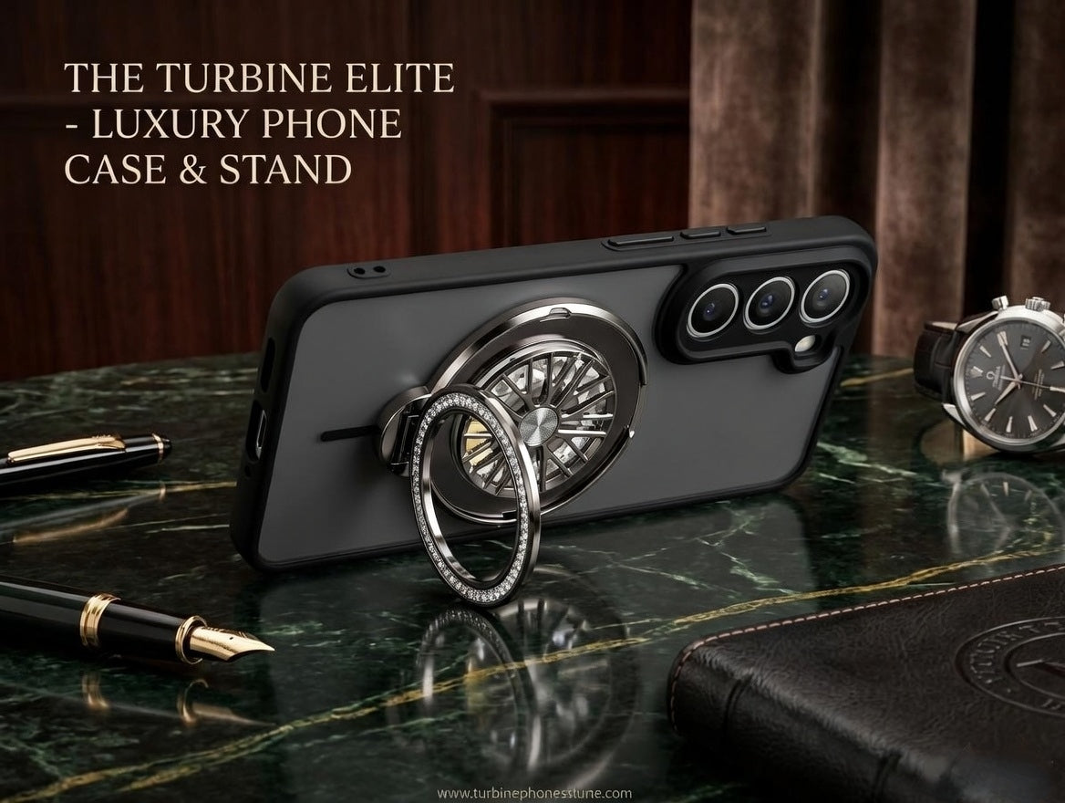 Samsung galaxy A56 5G Magnetic Ring Stand Case – FlexStand Rotating Back Cover