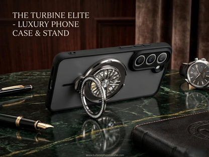 Samsung galaxy A56 5G Magnetic Ring Stand Case – FlexStand Rotating Back Cover
