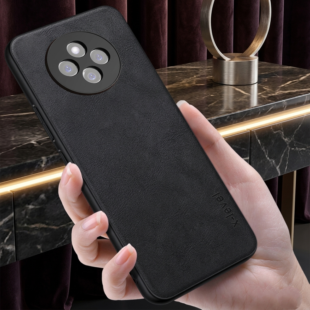 Vivo T4 5G | X-level Premium Faux-Leather ultra slim shockproof Back cover