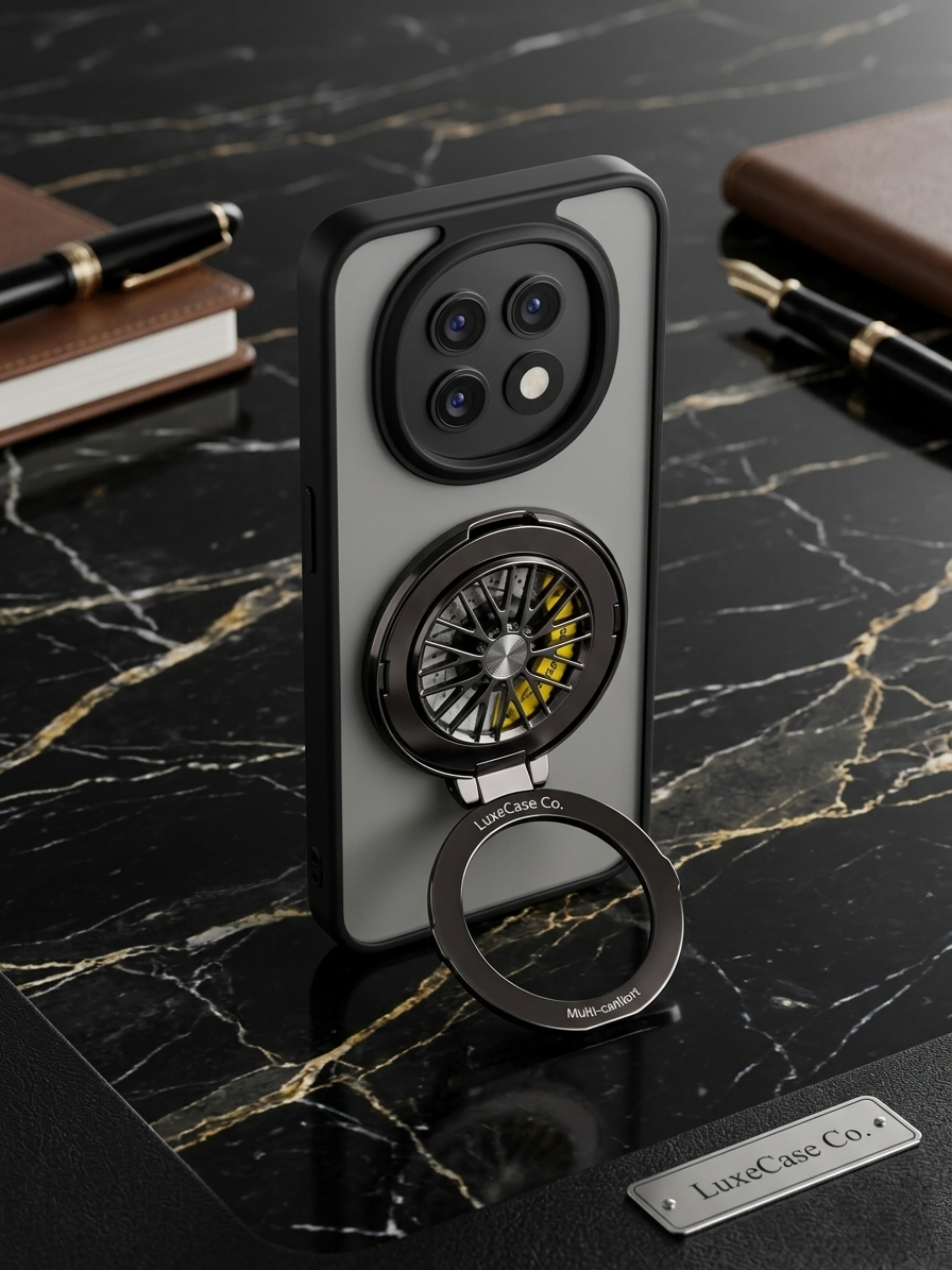 OPPO F29 5G Magnetic Ring Stand Case – FlexStand Rotating Back Cover