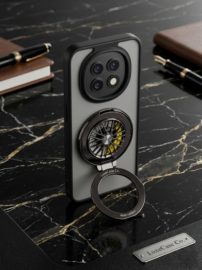 OPPO F29 5G Magnetic Ring Stand Case – FlexStand Rotating Back Cover