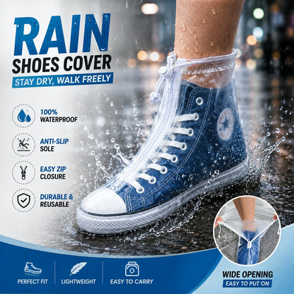 DrySole - 100% Waterproof & Anti-Slip Silicone Shoe Covers