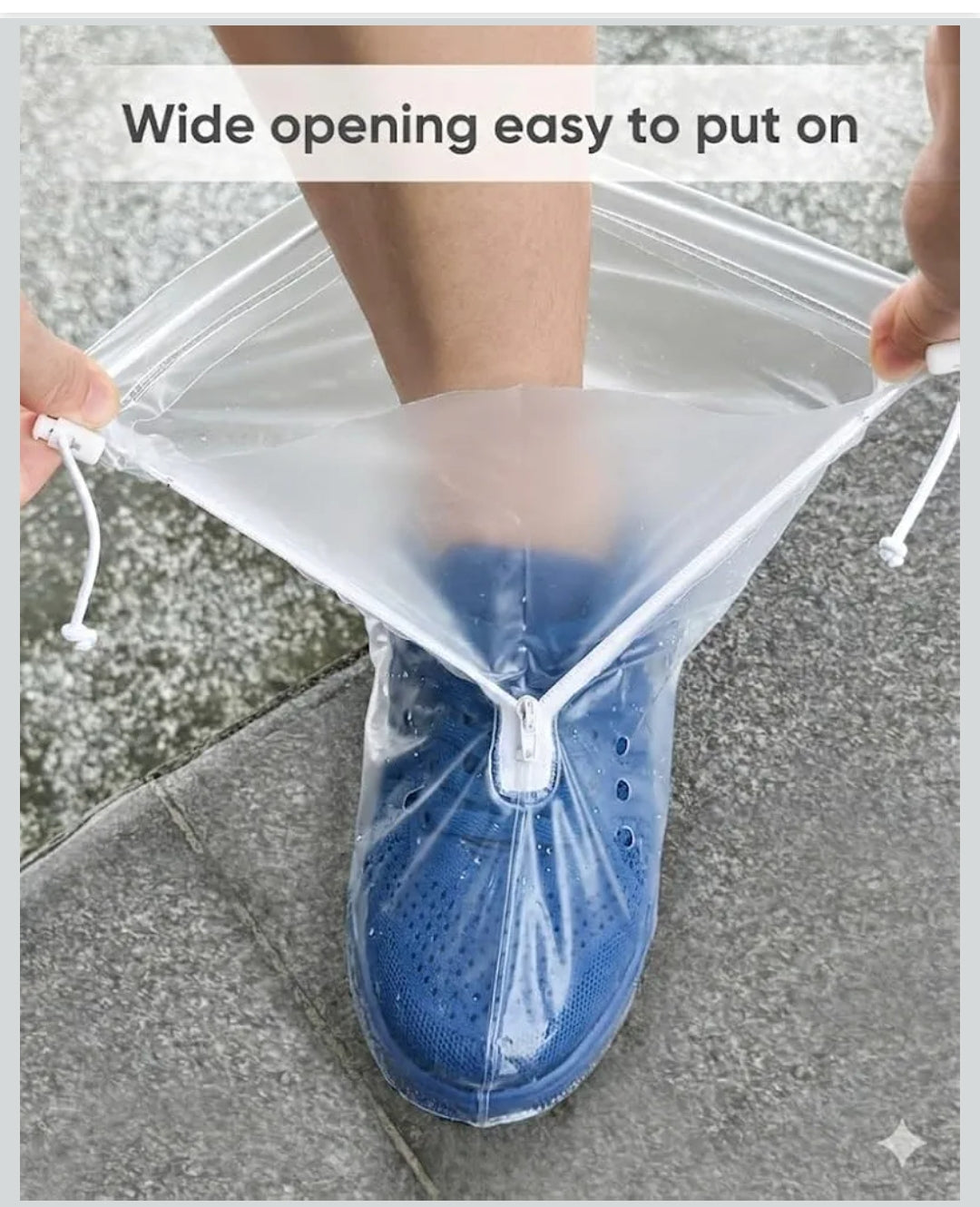 DrySole - 100% Waterproof & Anti-Slip Silicone Shoe Covers