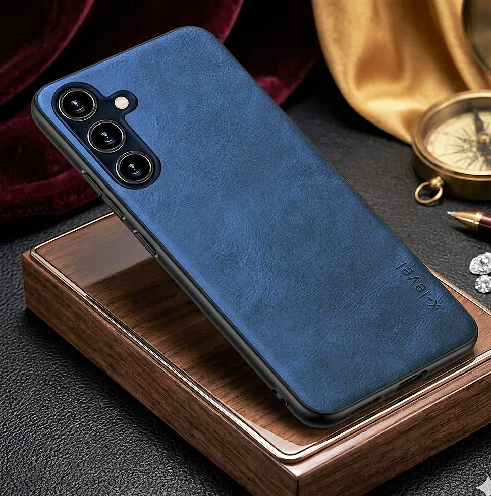 SAMSUNG GALAXY A35 5G | X-level Premium Faux-Leather ultra slim shockproof Back cover