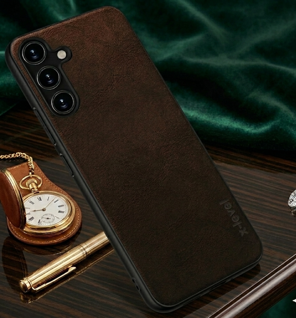 SAMSUNG GALAXY A35 5G | X-level Premium Faux-Leather ultra slim shockproof Back cover