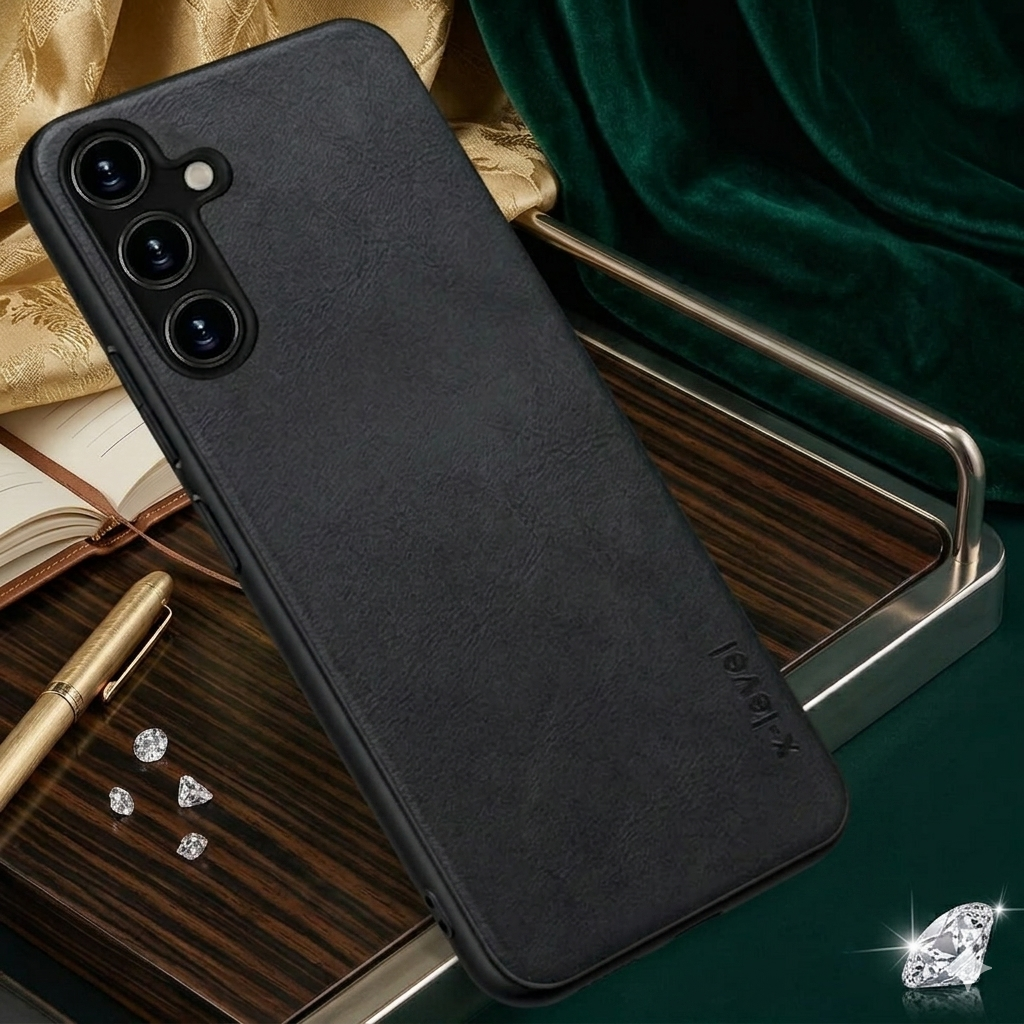 SAMSUNG GALAXY A35 5G | X-level Premium Faux-Leather ultra slim shockproof Back cover