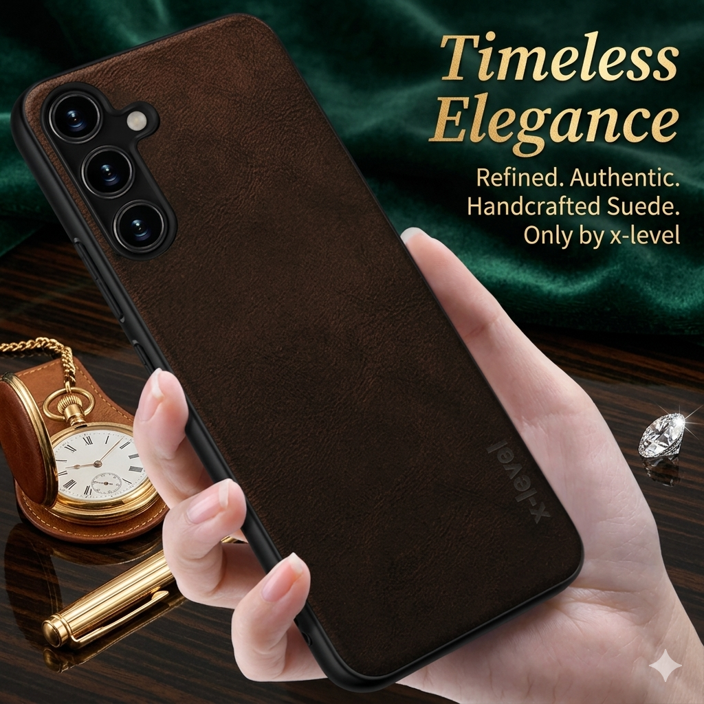 SAMSUNG GALAXY A35 5G | X-level Premium Faux-Leather ultra slim shockproof Back cover