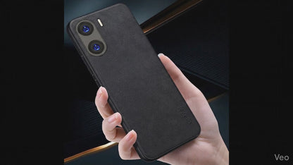 Vivo V29E 5G | X-level Premium Faux-Leather ultra slim shockproof Back cover