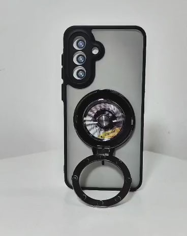 Moto edge 60 pro  Magnetic Ring Stand Case – FlexStand Rotating Back Cover