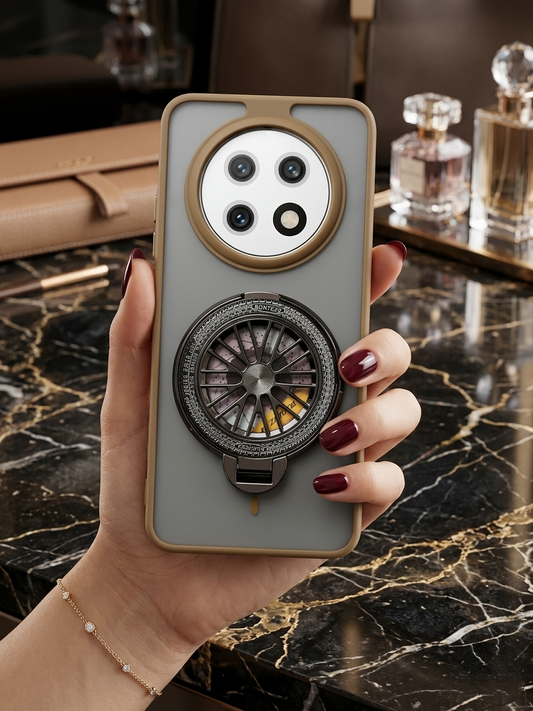 OPPO F29 pro 5G Magnetic Ring Stand Case – FlexStand Rotating Back Cover