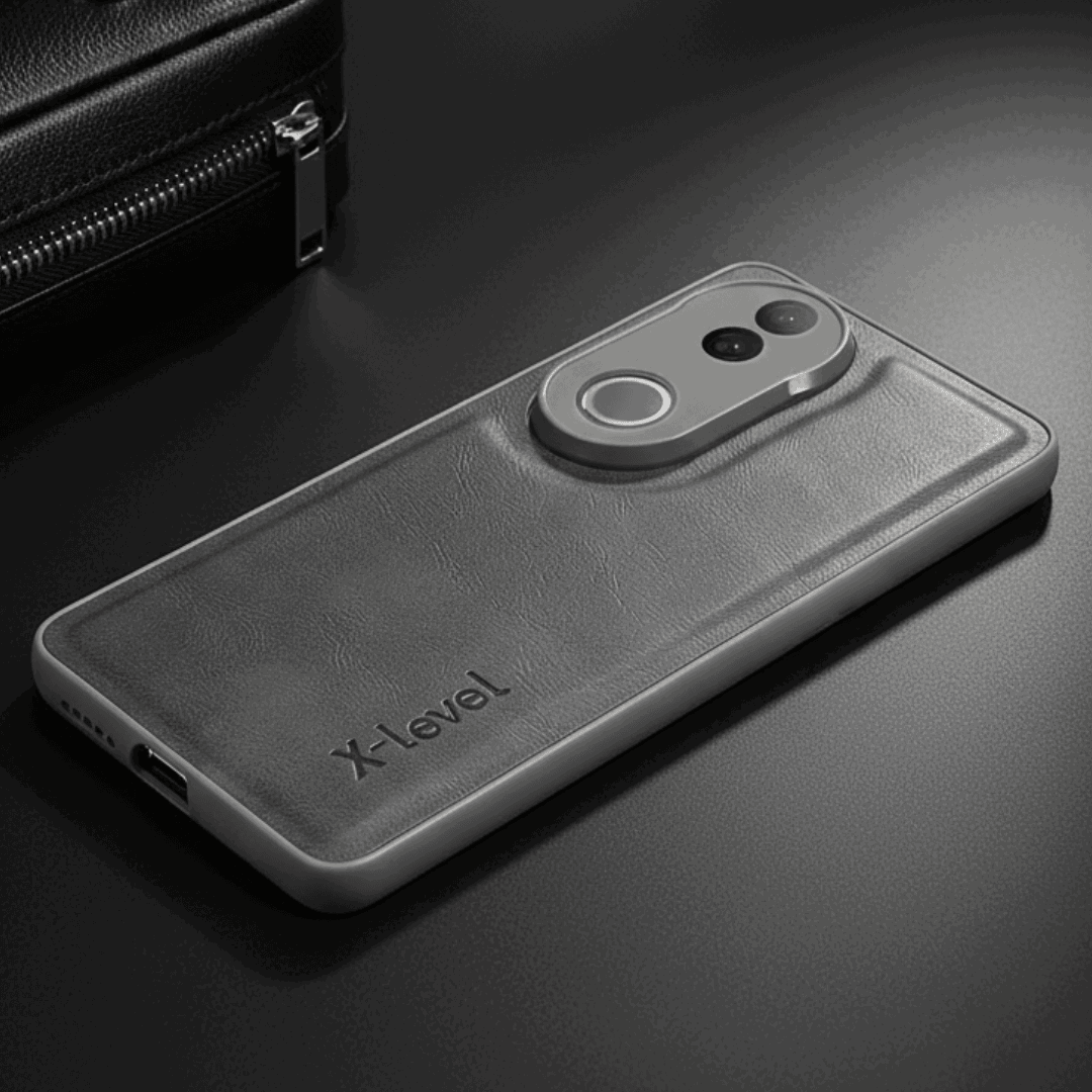Vivo V50 5G | X-level Premium Faux-Leather ultra slim shockproof Back cover