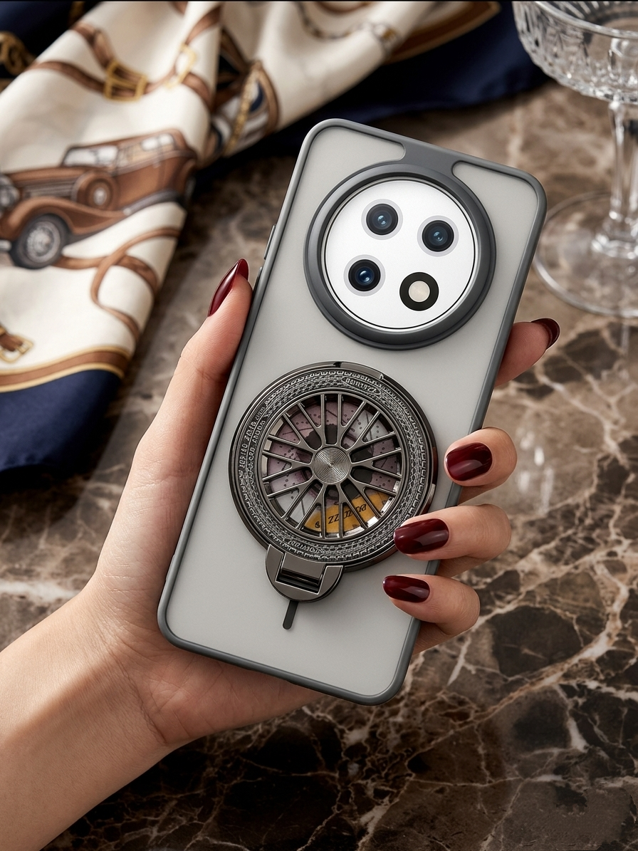 OPPO F29 pro 5G Magnetic Ring Stand Case – FlexStand Rotating Back Cover
