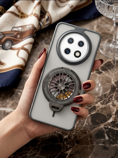 OPPO F29 pro 5G Magnetic Ring Stand Case – FlexStand Rotating Back Cover