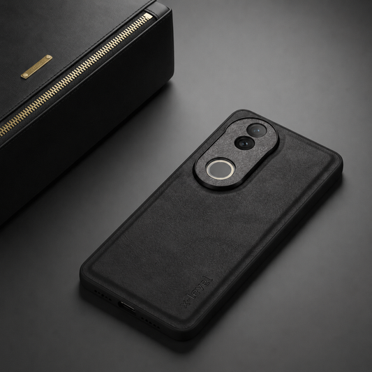 Vivo V50 5G | X-level Premium Faux-Leather ultra slim shockproof Back cover