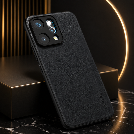 Oppo Reno 14 5G | X-level Premium Faux-Leather ultra slim shockproof Back cover
