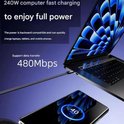 TurboStand X – 2-in-1 Invisible Mobile Stand + Ultra Fast Charging Cable (65W/240W), Comes with 6 months Warranty