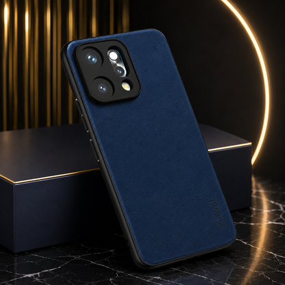 Oppo Reno 14 5G | X-level Premium Faux-Leather ultra slim shockproof Back cover